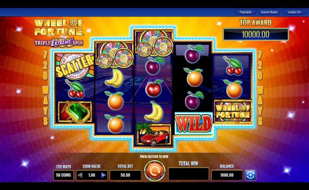 Slot machine games